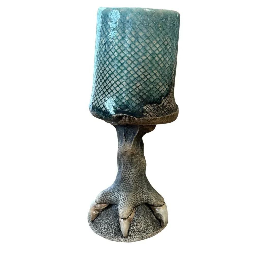 Vintage Rare 80’s Richard Marshall Single Ceramic “WOO” Talon Goblet Chalice